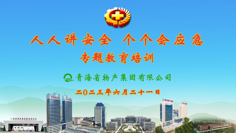 提高安全管理水平 落實全員安全責(zé)任&mdash;&mdash;集團安委會舉辦2023年&ldquo;人人講安全，個個會應(yīng)急&rdquo;專題教育培訓(xùn)