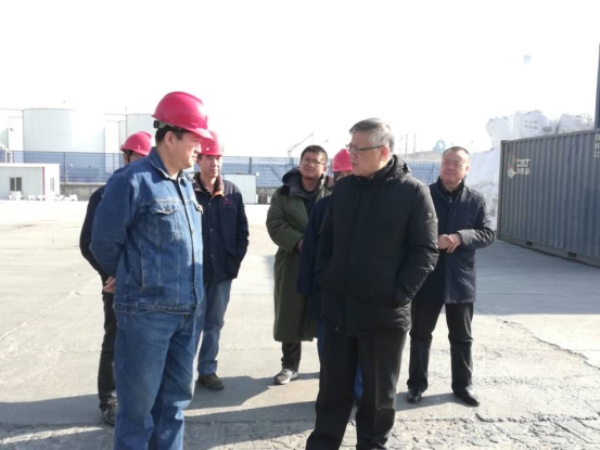 集團(tuán)黨委書記、董事長王玉輝同志到工投公司考察調(diào)研